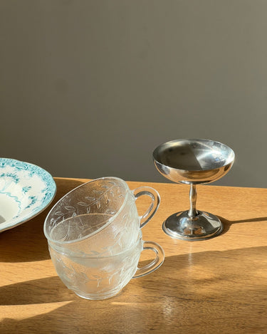 Glass cups - NEROLI