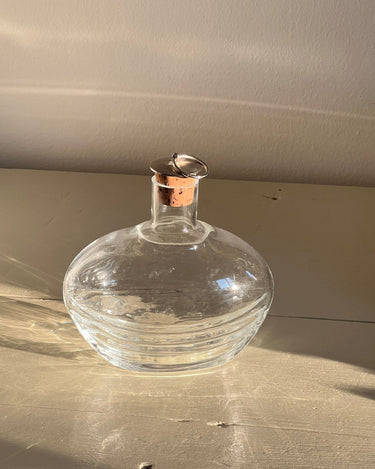 Glass decanter - NEROLI