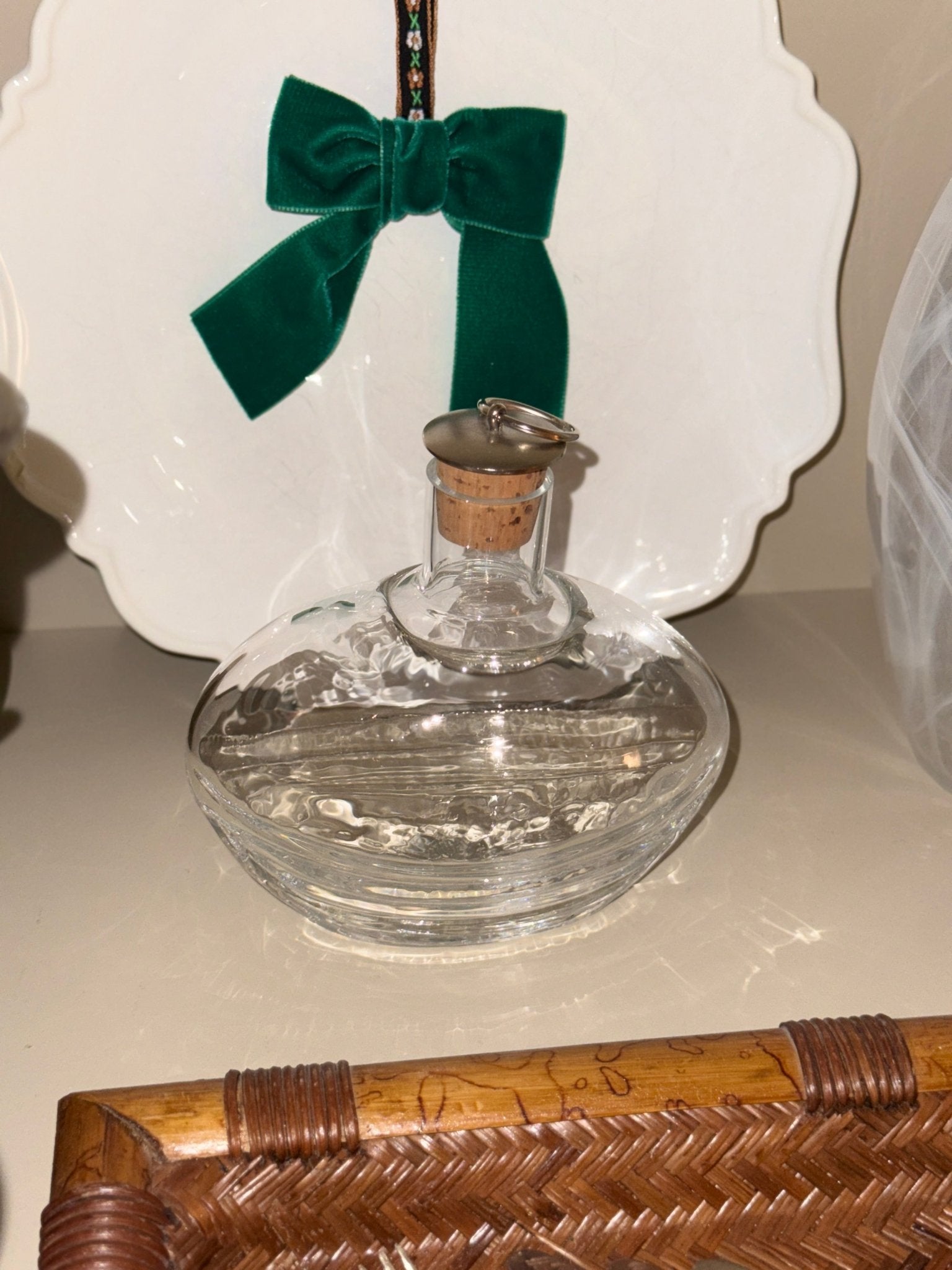 Glass decanter - NEROLI