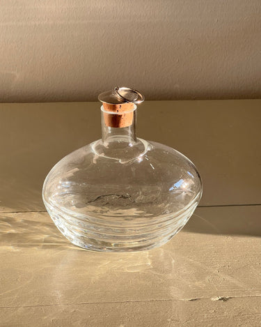 Glass decanter - NEROLI