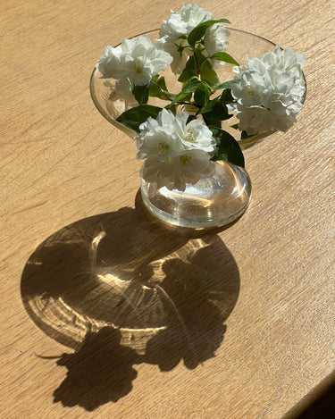 Glass dish - NEROLI