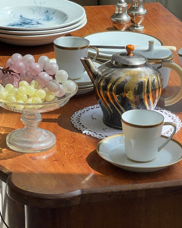 Glass dish - NEROLI