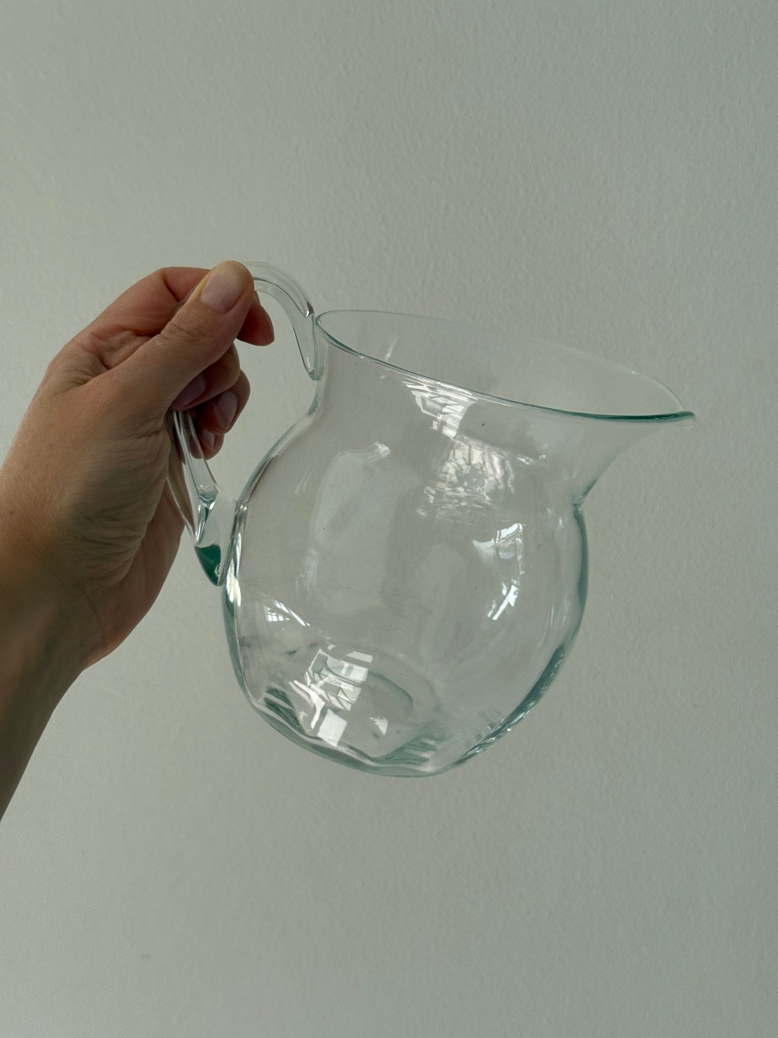 Glass pitcher - NEROLI