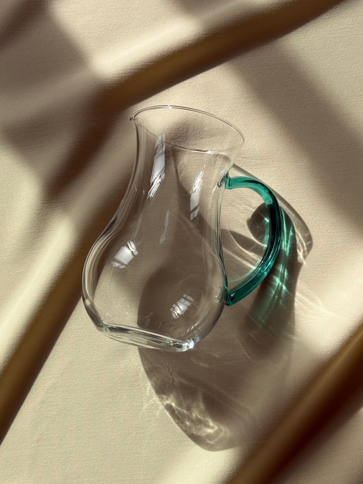 Glass pitcher - NEROLI
