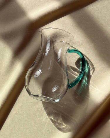 Glass pitcher - NEROLI