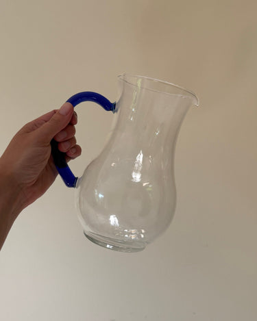 Glass pitcher - NEROLI