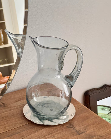 Glass pitcher - NEROLI