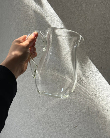 Glass pitcher - NEROLI
