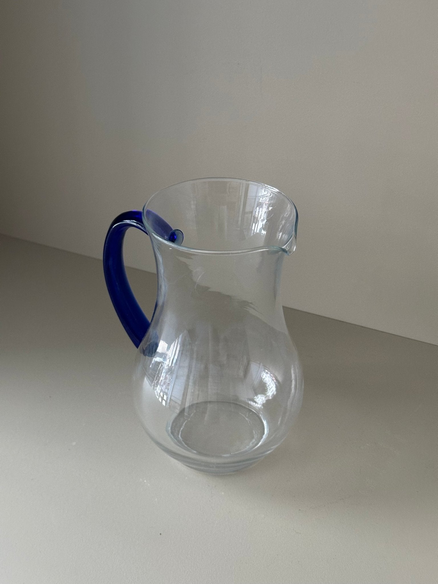 Glass pitcher - NEROLI