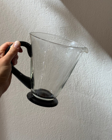 Glass pitcher - NEROLI