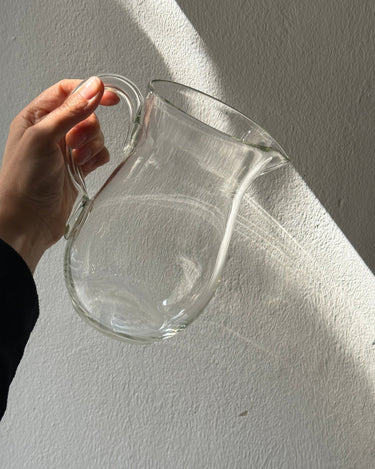 Glass pitcher - NEROLI
