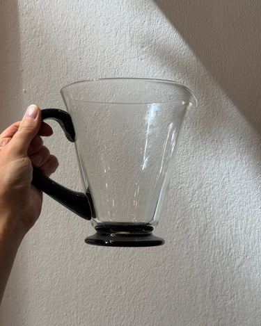 Glass pitcher - NEROLI