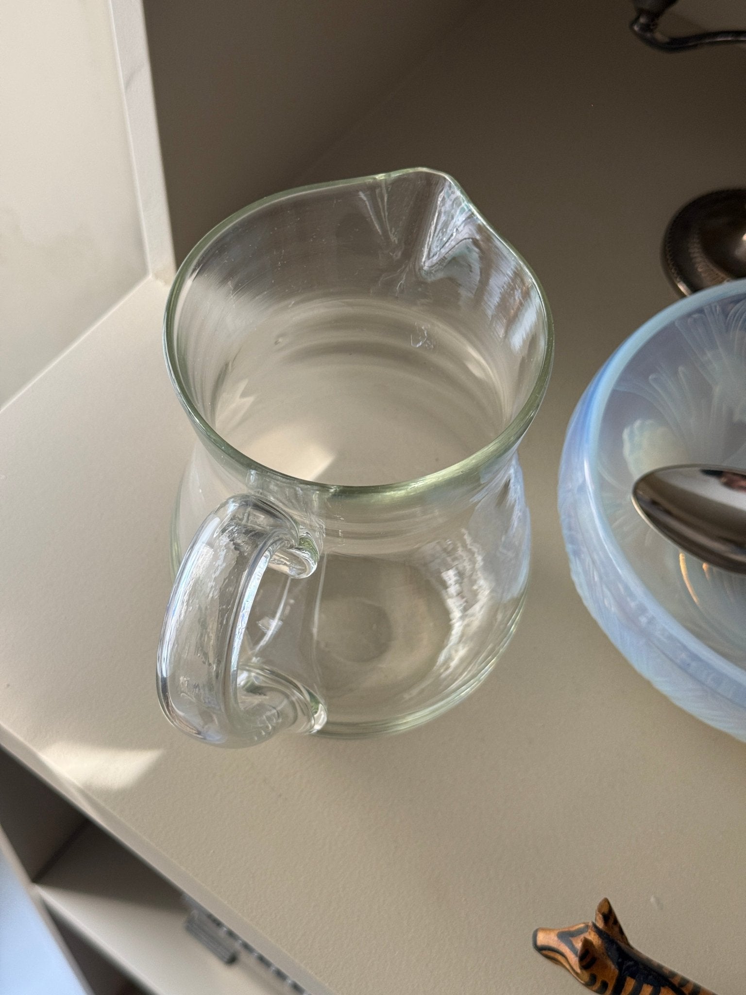 Glass pitcher - NEROLI