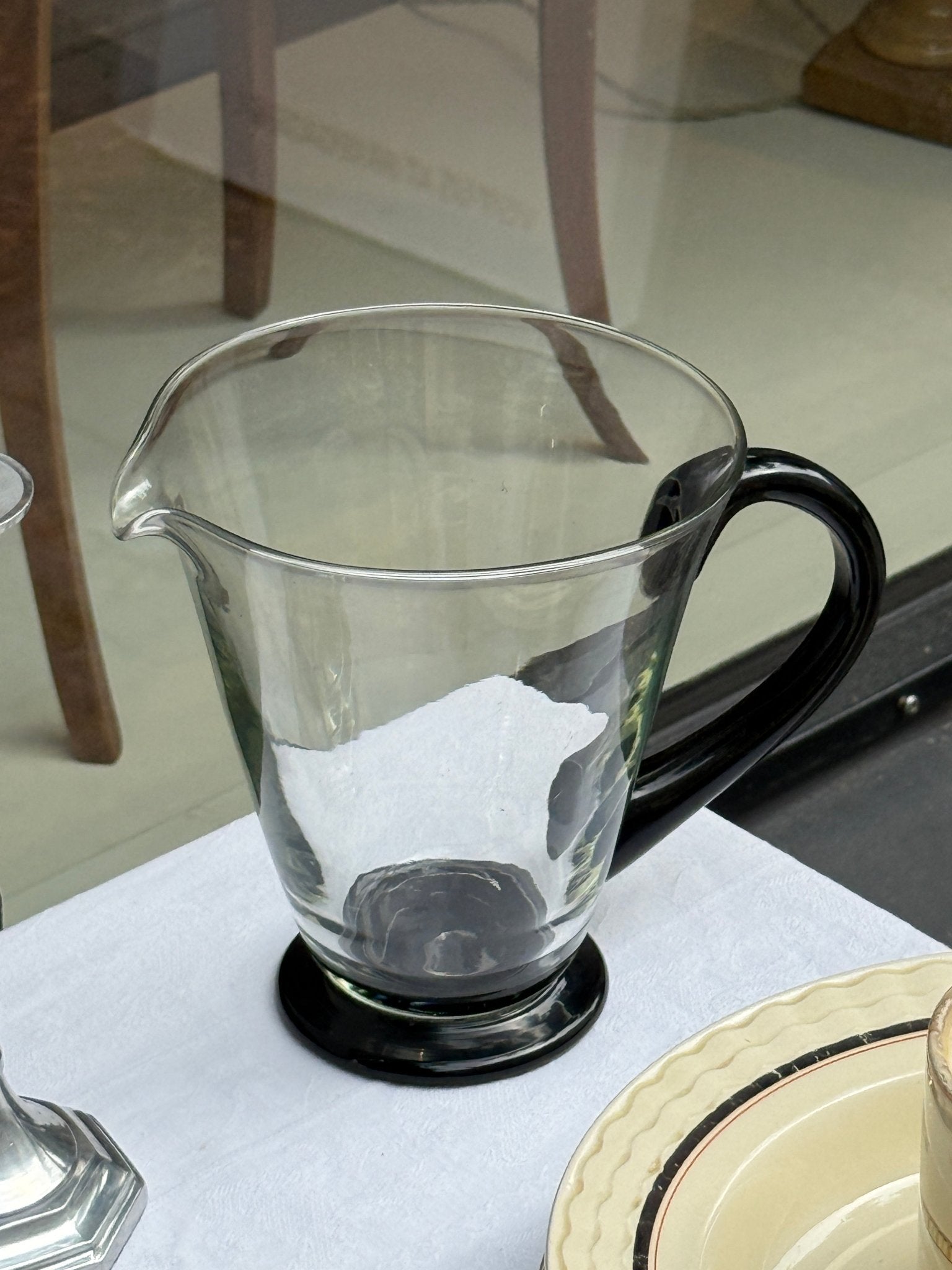 Glass pitcher - NEROLI
