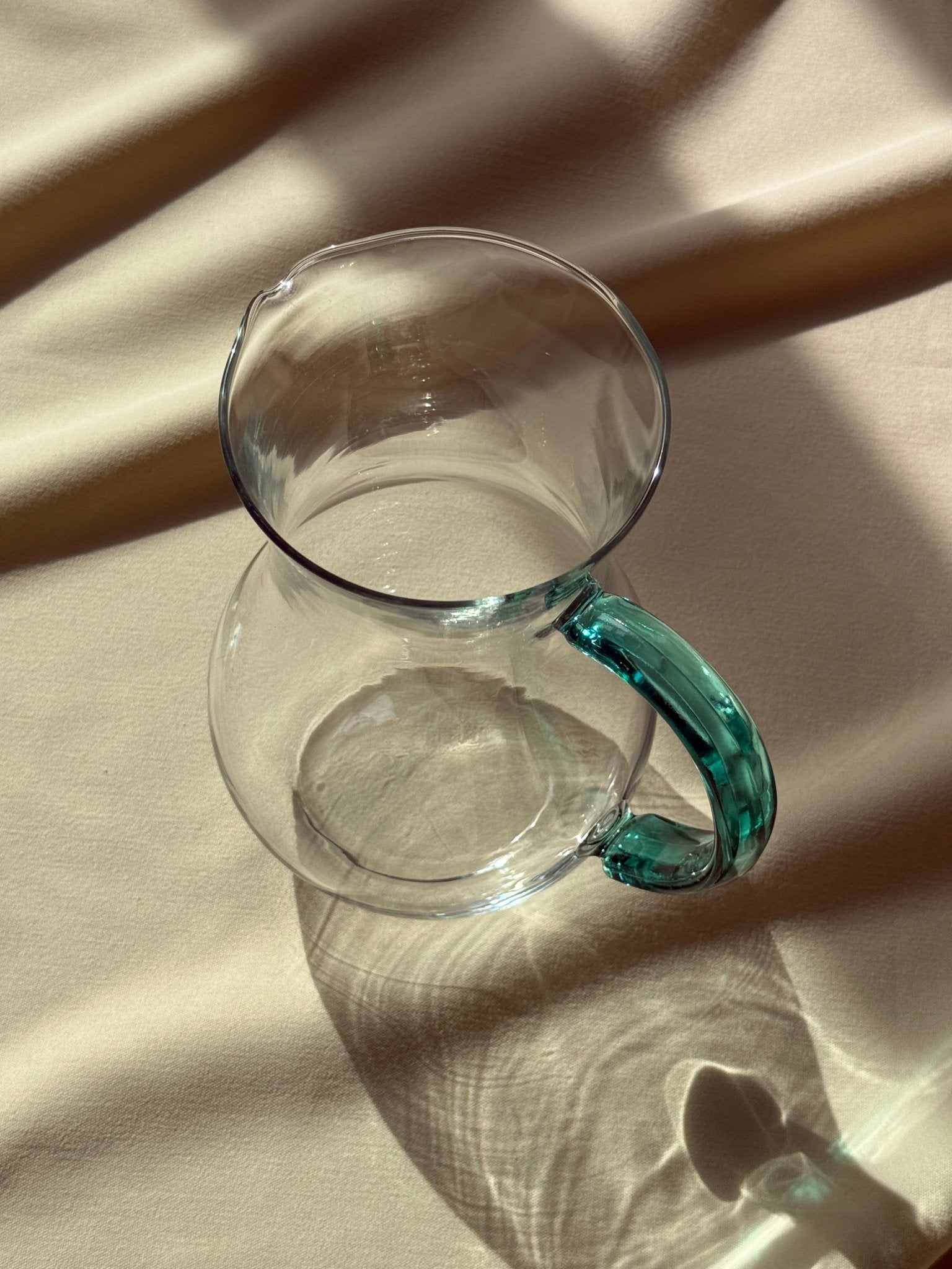 Glass pitcher - NEROLI