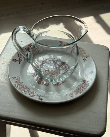 Glass pitcher - NEROLI