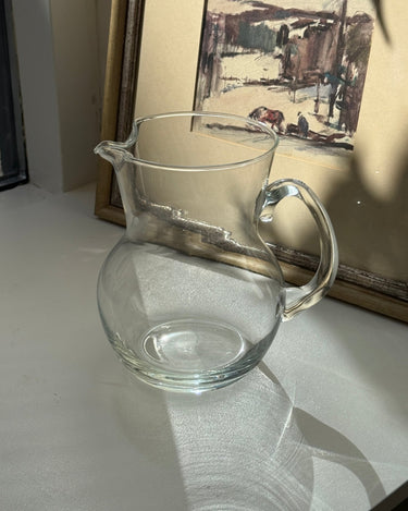 Glass pitcher - NEROLI