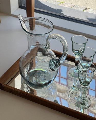 Glass pitcher - NEROLI