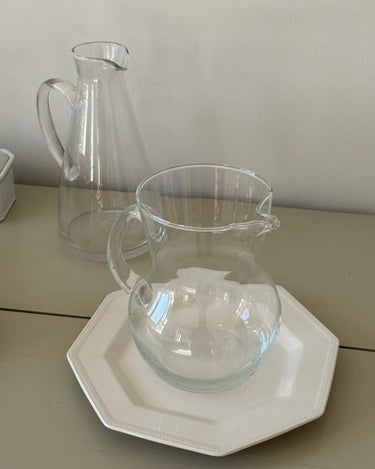 Glass pitcher - NEROLI