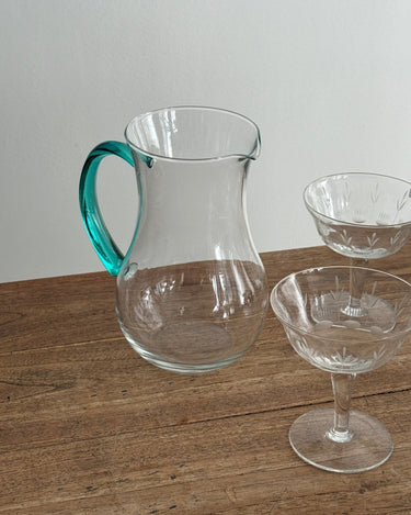 Glass pitcher - NEROLI