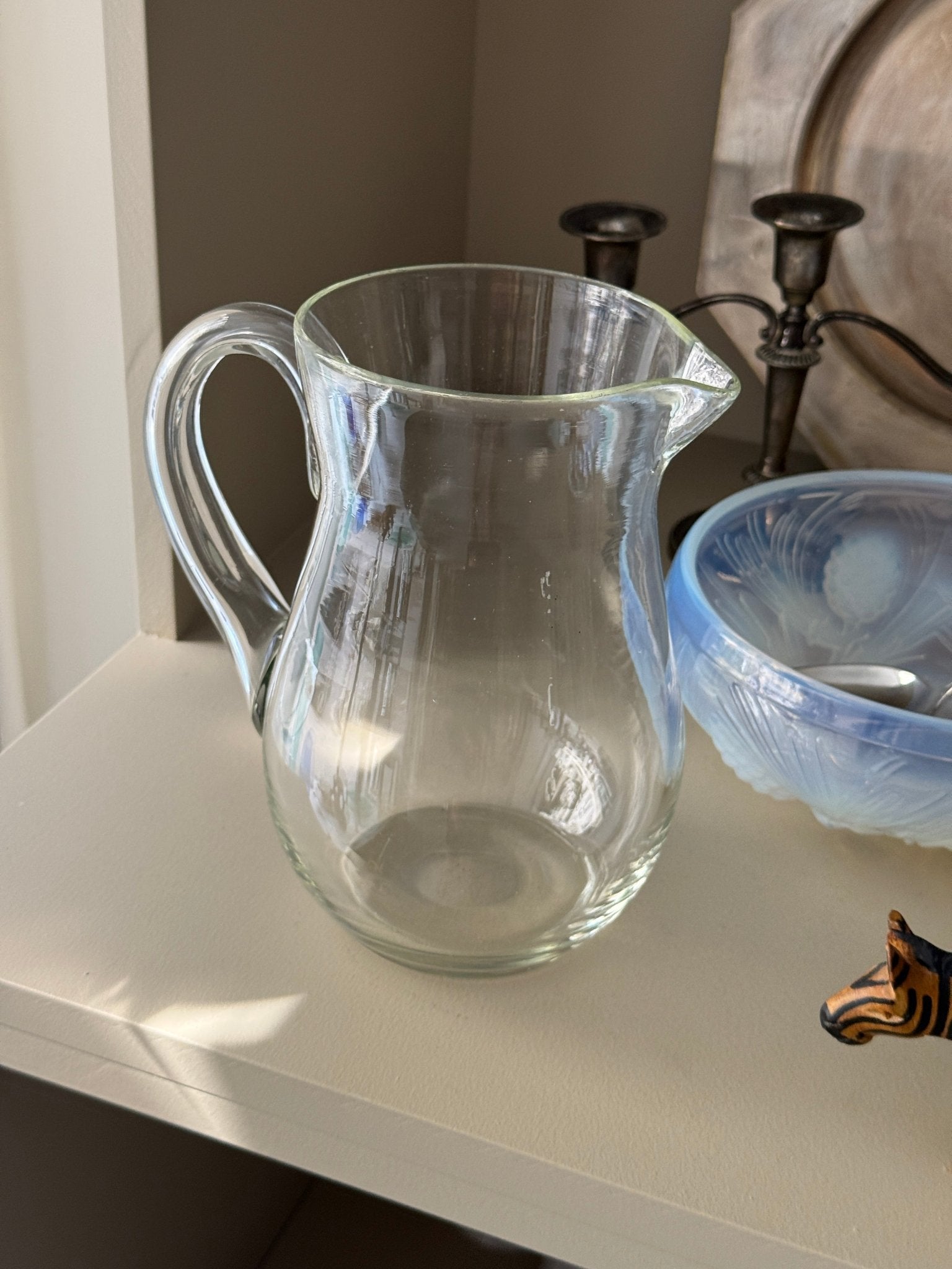 Glass pitcher - NEROLI