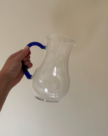 Glass pitcher - NEROLI
