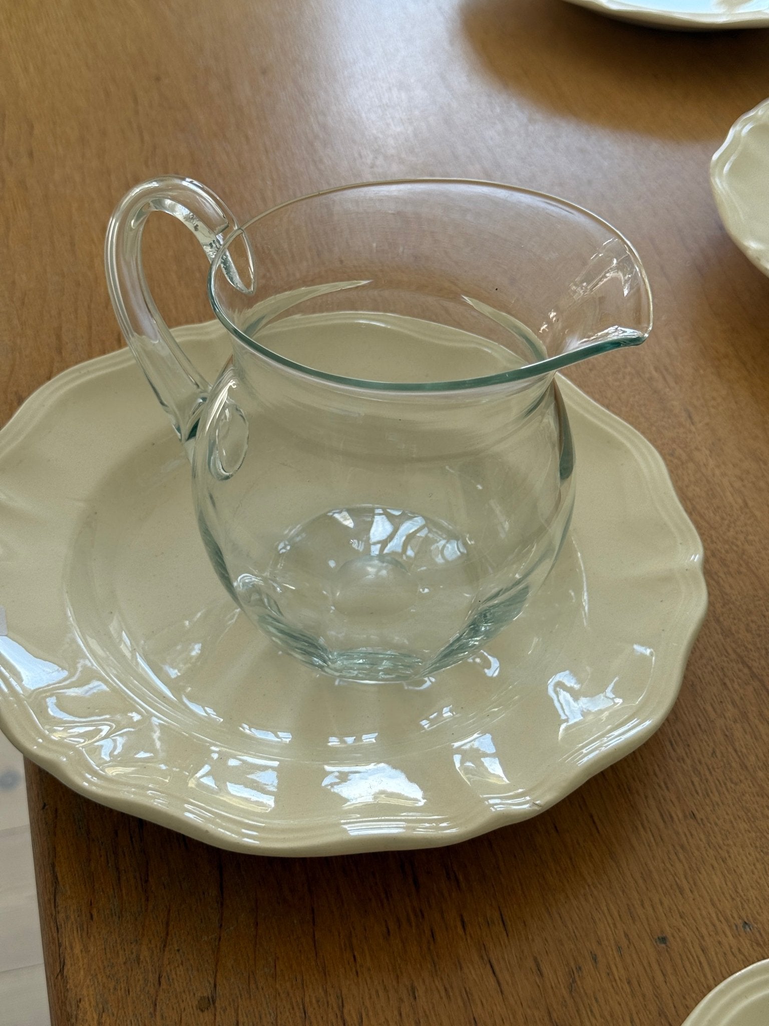 Glass pitcher - NEROLI
