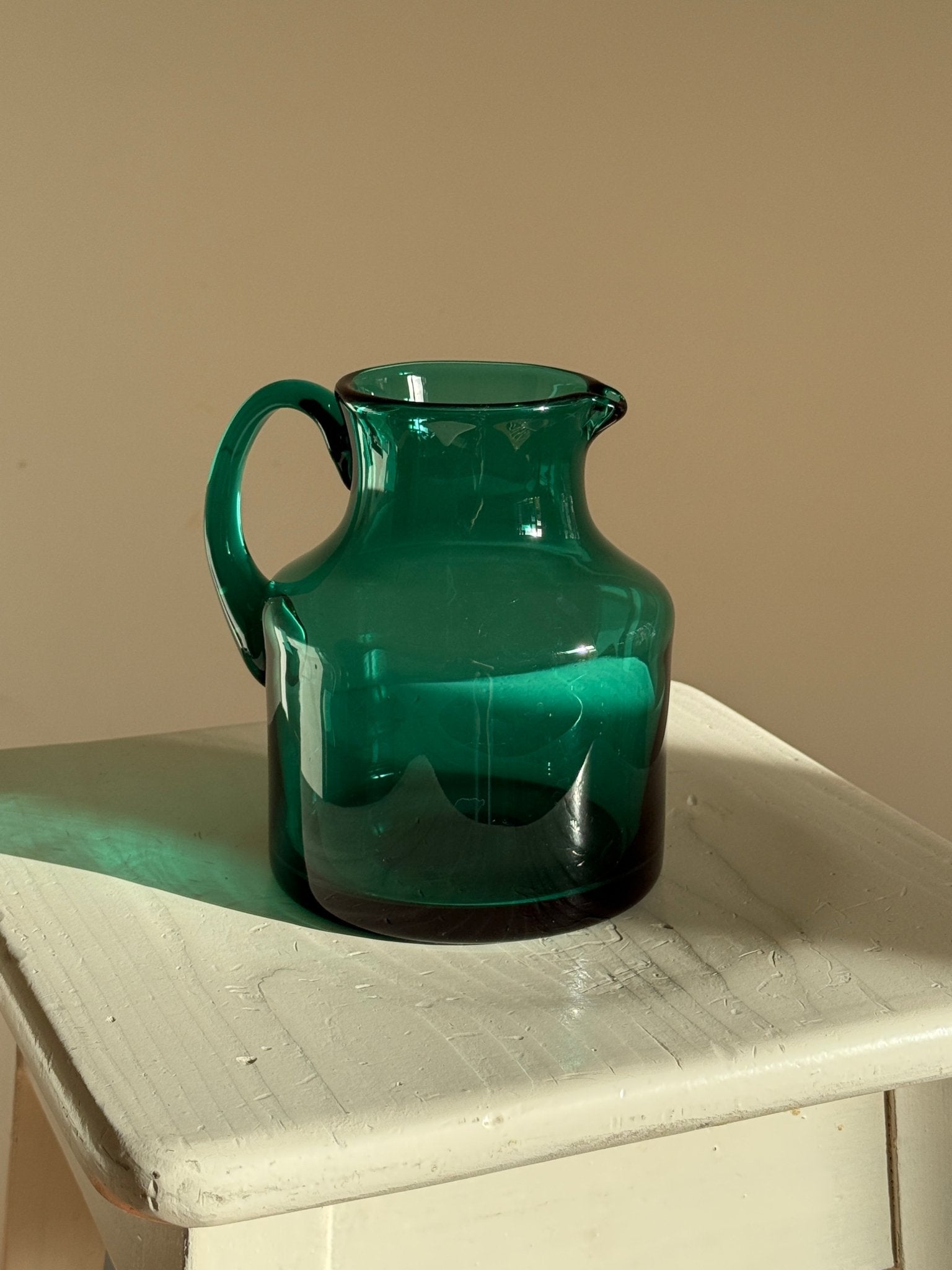 Glass pitcher - NEROLI