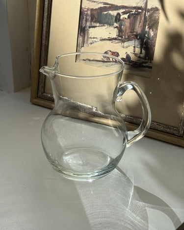 Glass pitcher - NEROLI