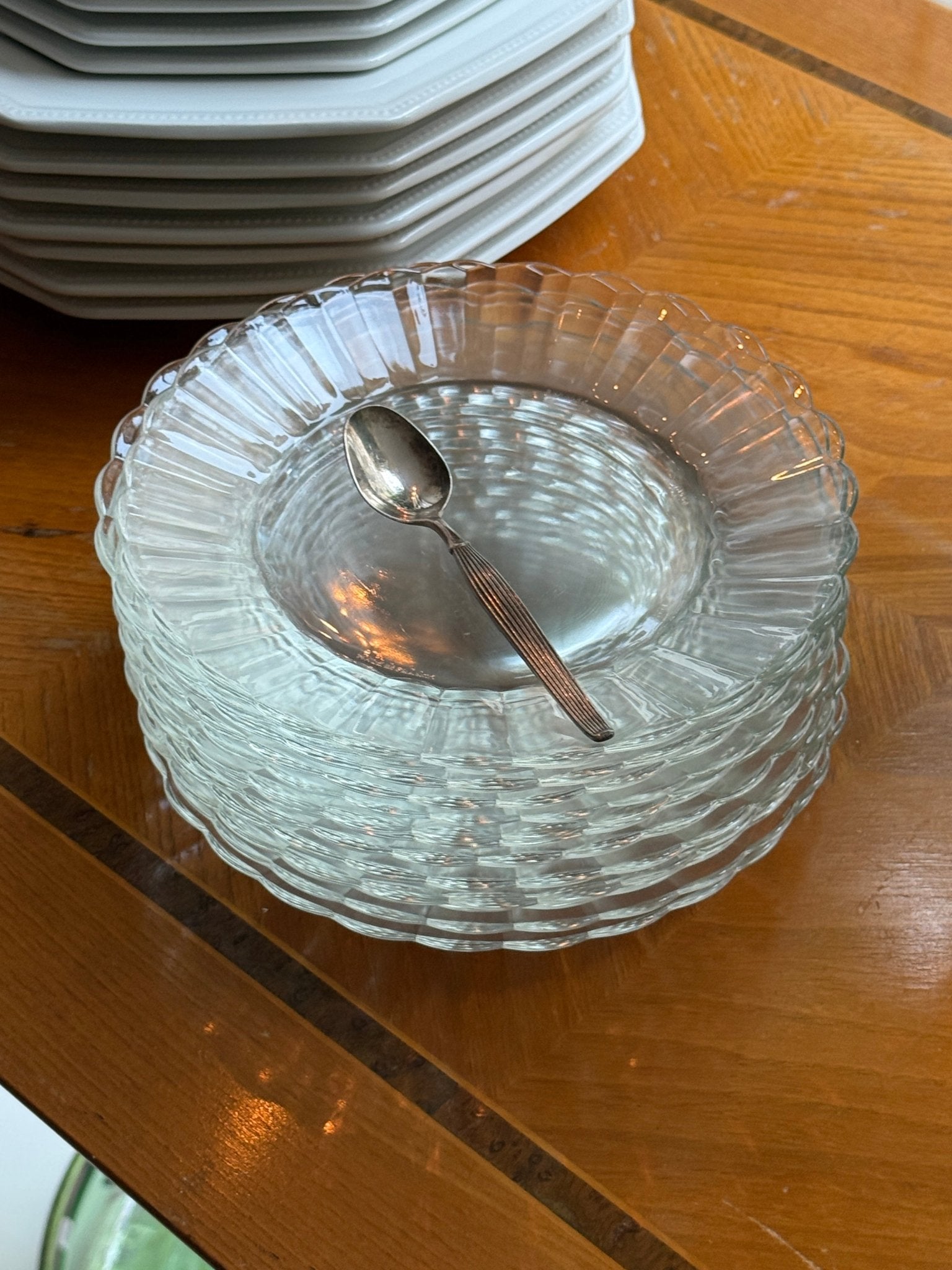 Glass plates (10 pcs) - NEROLI