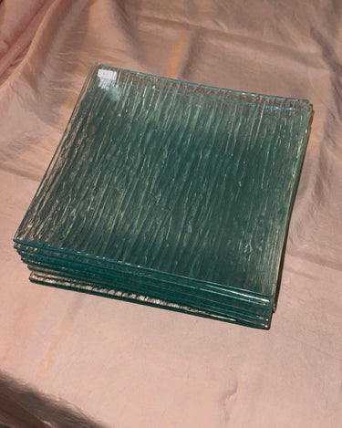 Glass plates (12 pcs) - NEROLI