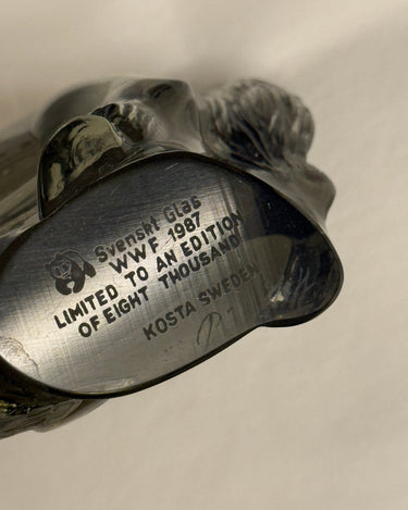 Glass sculpture - NEROLI