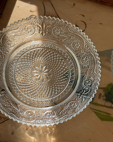 Glass side plates (7 pcs) - NEROLI