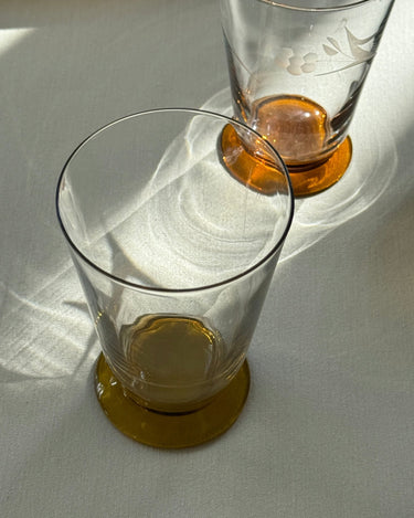 Glass tumblers (5 pcs) - NEROLI