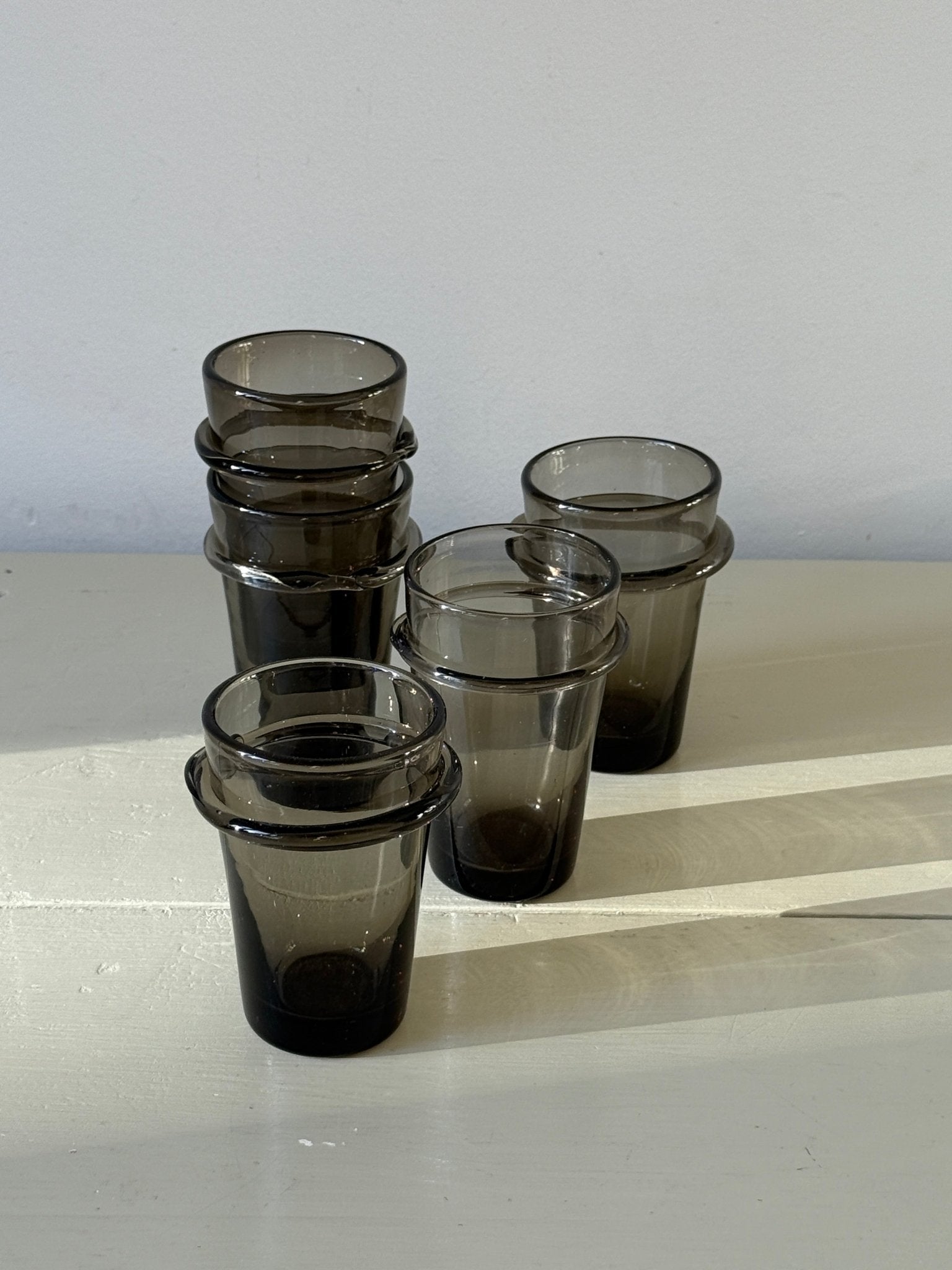 Glass tumblers (5 pcs) - NEROLI