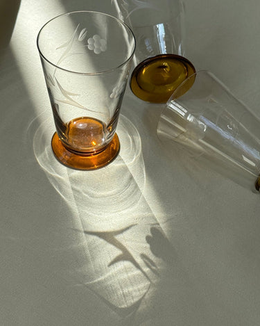 Glass tumblers (5 pcs) - NEROLI