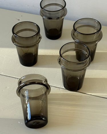 Glass tumblers (5 pcs) - NEROLI