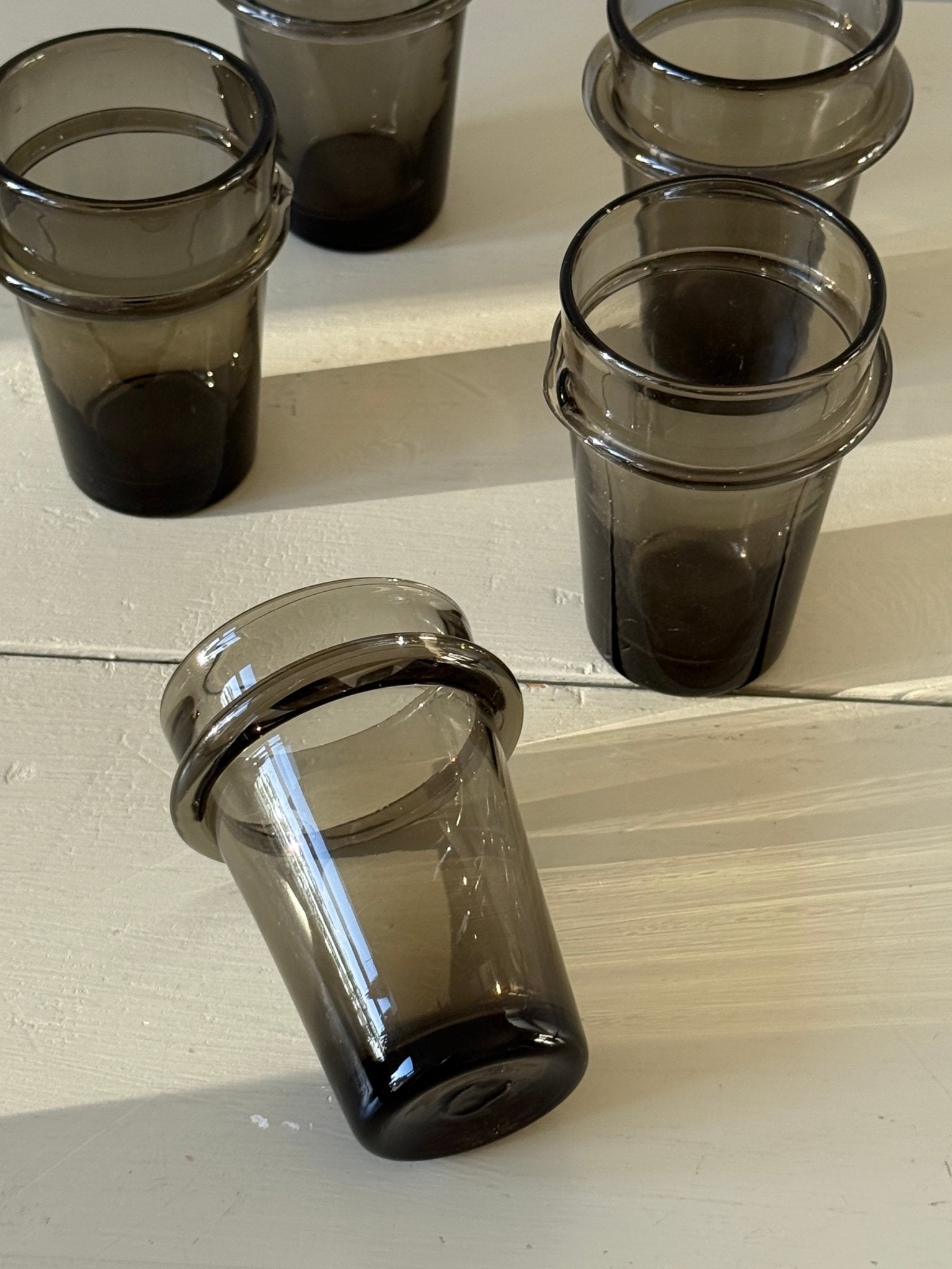 Glass tumblers (5 pcs) - NEROLI