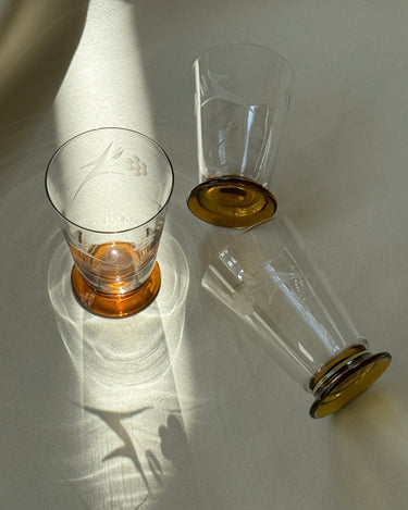 Glass tumblers (5 pcs) - NEROLI