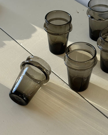 Glass tumblers (5 pcs) - NEROLI