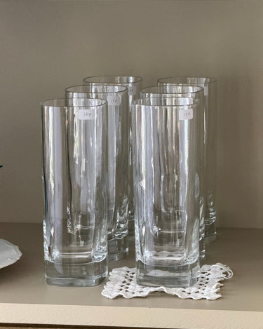 Glass tumblers (6 pcs) - NEROLI