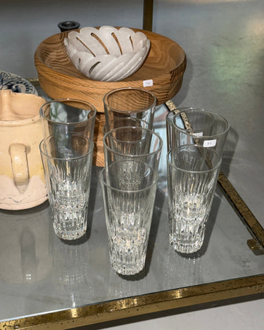 Glass tumblers (9 pcs) - NEROLI