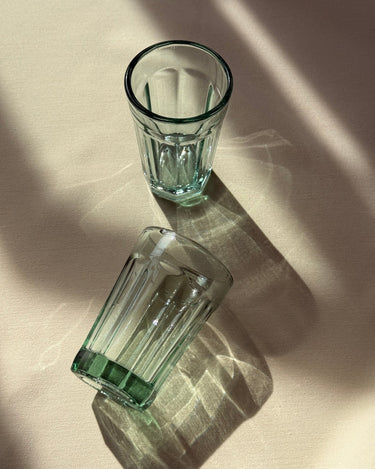Glass tumblers - NEROLI