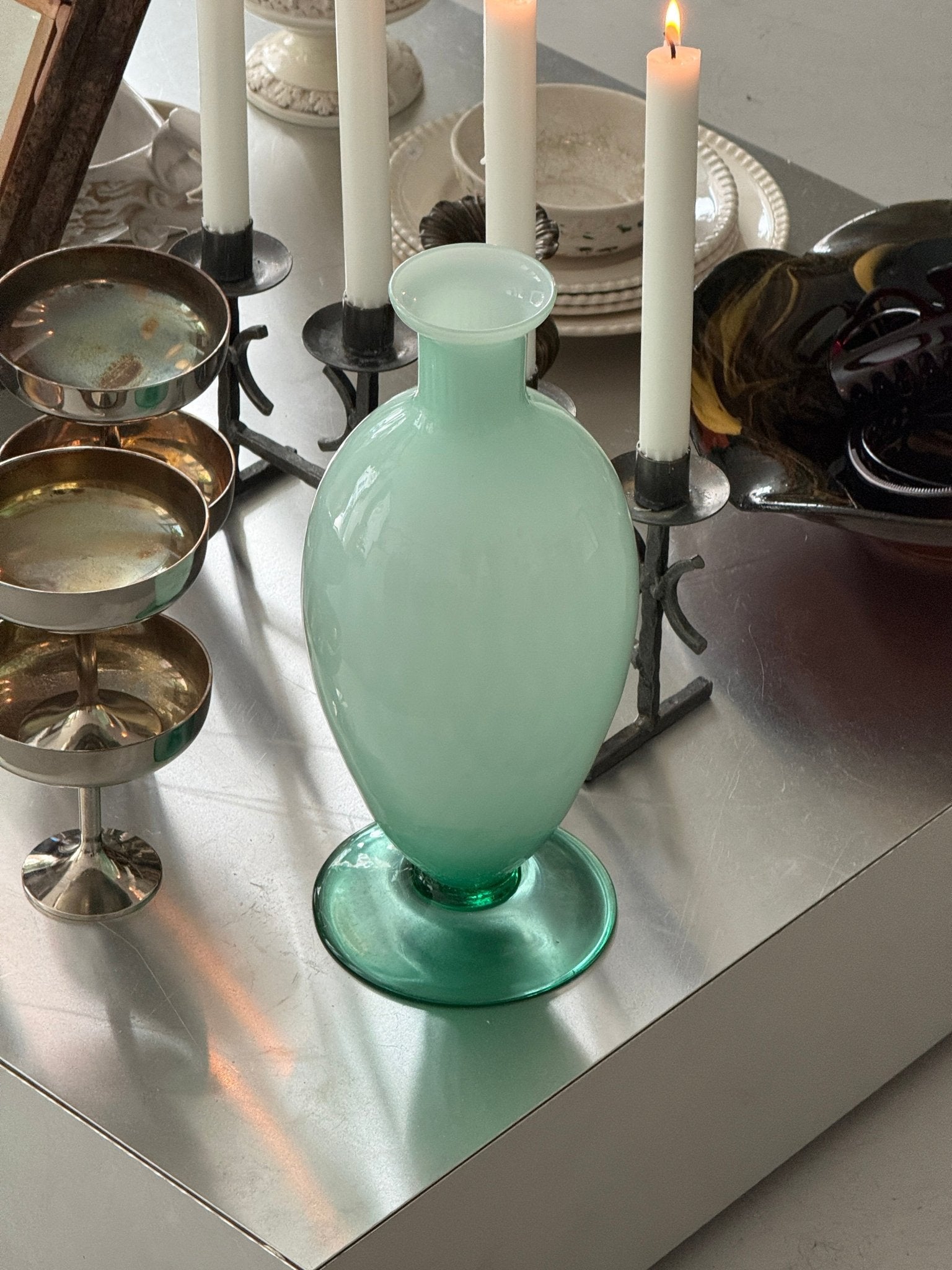 Glass vase - NEROLI