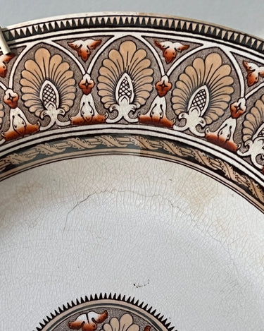 Grecian border wall plate - NEROLI