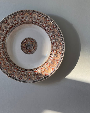 Grecian border wall plate - NEROLI
