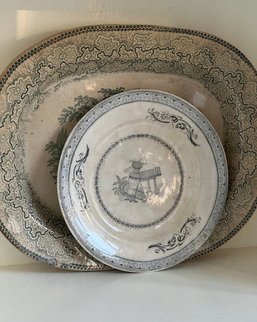 Grecian wall plate - NEROLI