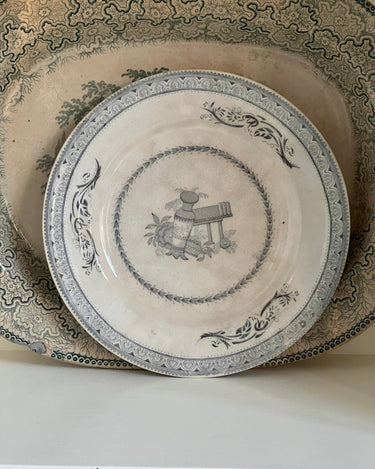Grecian wall plate - NEROLI