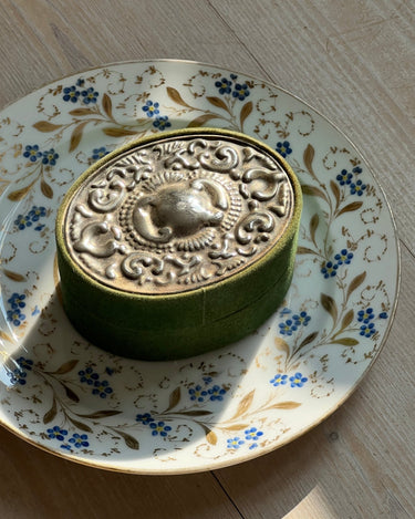 Green jewelry box - NEROLI