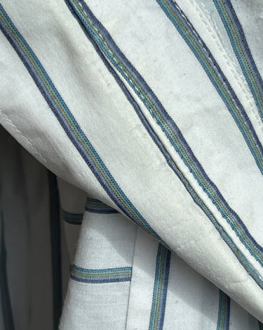 Green striped shirt - NEROLI